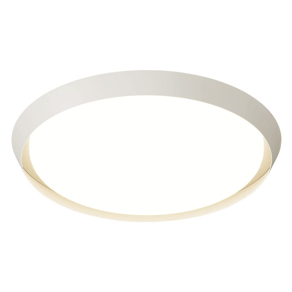 Plafonnier encastré rond en fer forgé blanc 6000K moderne