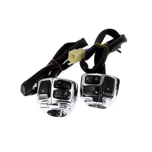 Interrupteur de commande de guidon de moto 25mm clignotant Softail - 3