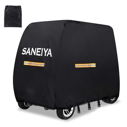 Mobility Scooter Covers for Outside Storage 420D Oxford Fabric Scooter Rain Cover Waterproof