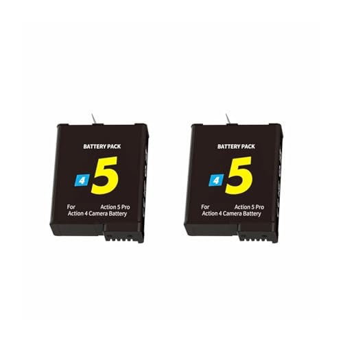 Cargador de caja con 3 ranuras y dos baterías de 2100mAh para Osmo Action 4