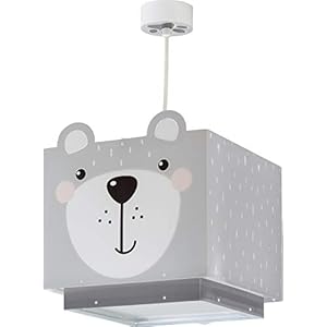 Dalber kinderlampe Pendelleuchte Hängelampe Little Teddy Bär Tiere Grau