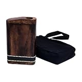 Didgeridoo de voyage fait &agrave; la main en bois de Suar avec sac &ndash; Bo&icirc;te de voyage...