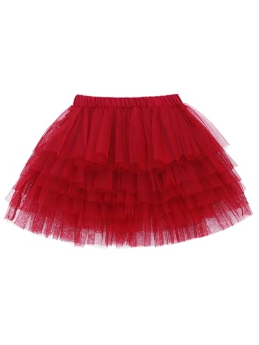 Bebé meninas pequenas meninas saia tutu saia com voo saia princesa saia curta minissaia tutu de balé com cintura elástica acessório básico para disfarces tamanho de fabrico 80/90/100/110/120/130,
