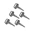 Renyanparts 5 llaves de arranque de encendido 787 TR261434 compatibles con excavadoras Komatsu PC120-7 PC130-6 PC130-7 PC200-7 compatibles con máquinas de construcción industrial Kalmar Heavy Imagen de Renyanparts 5 llaves de arranque de encendido 787 TR261434 compatibles con excavadoras Komatsu PC120-7 PC130-6 PC130-7 PC200-7 compatibles con máquinas de construcción industrial Kalmar Heavy