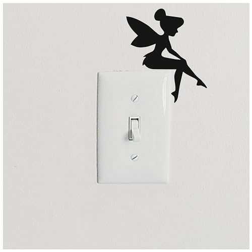 Fairy Light Switch Decal | Home Decor, Vehicle, Wall or Any Smooth Surface | Vinyl Window Graphic Sticker