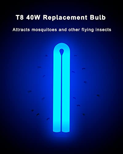 Bf150 Bug Zapper Replacement Bulb Compatible With Flowtron Bk-80D, Mc9000, And Fc7600, 12 Inch Ful40T8/Bl U Type Light Bulb For 40W Electronic Insect Killer, 1 Pack #TOP3