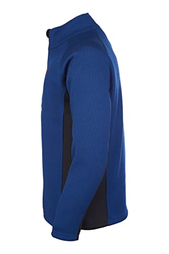 Image of Spyder Men's Standard Outbound Half Zip Mid-Weight Mock Neck Sweater