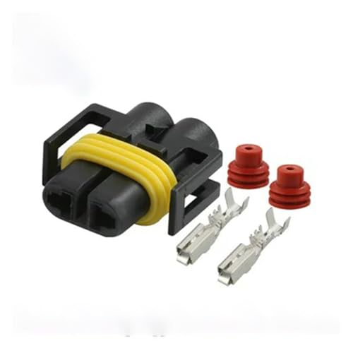 Connecteur étanche 2 broches faisceau câbles auto 12124819 prise étanche x50