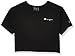 Champion Women's Crop Tee, black, XS