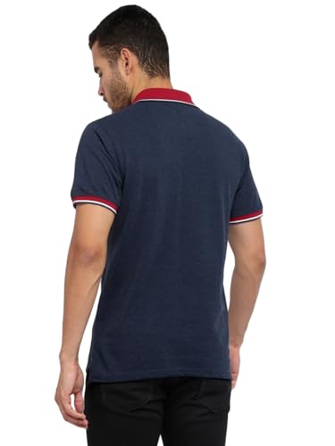Image of AMERICAN CREW Polo Collar T-Shirt for Men with Pocket