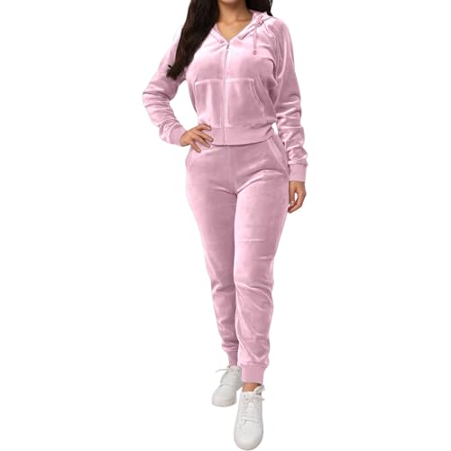 Survêtement ample femme 2 pièces veste zippée et pantalon