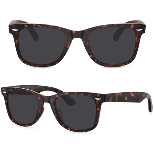 Image of MEETSUN Polarized Sunglasses for Women Men Classic Retro Square Frame Driving Sun Glasses UV Protection
