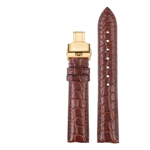 [-ł] 16/17/18/20mm NR_CEHb`ohuXbg JeBG h \V[Y Y fB[X U[EHb`XgbvΉ(Brown gold buckle,17mm-width)