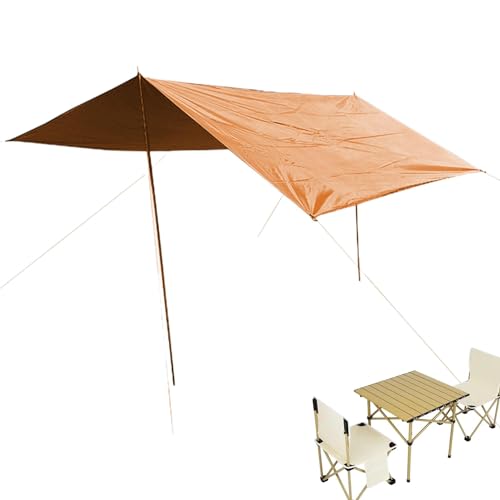Baldaquin de plage anti-UV et parasol coupe-vent portable pour le soleil - 2