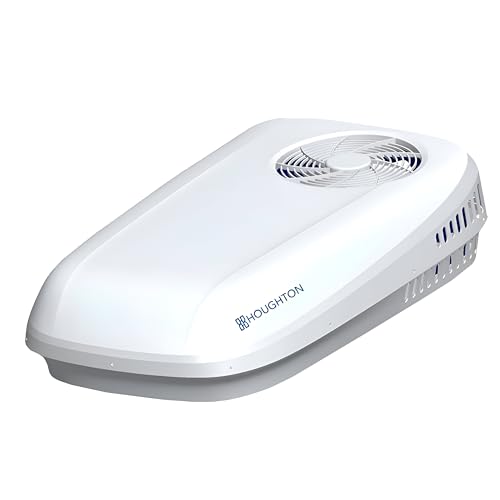 Belaire H2000K, aire acondicionado de techo 2.0kW, ciclo inverso, 230VCA, para autocaravana y caravana, camper, enfriamiento eficiente, control remoto, display LED