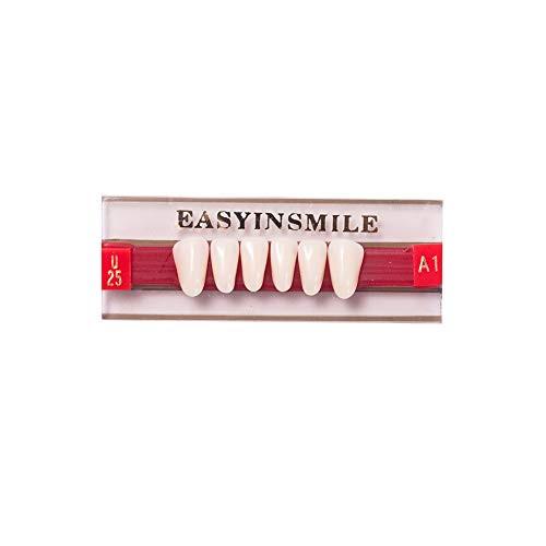 Easyinsmile Dental Synthetic Resin Teeth Acrylic Denture False Tooth for Adults Full Set/Anterior/Posterior