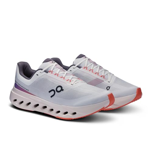 On Herren Cloudsurfer Next Sneaker, White Flame, 47 EU