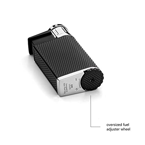 Encendedor de metal Colibri Evo premium, recargable y resistente al viento 6