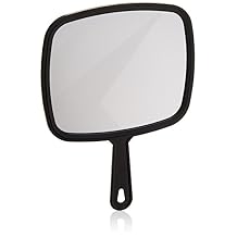 Soft n Style Make-Up Mirror 8" X 9" Black SNS-11BK