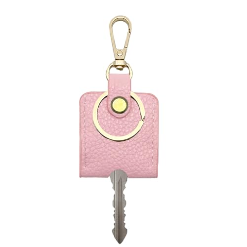 Image of Leather Key Sleeve, Broken Car Key Loop Replacement, Stylish Key Cover for Women Men