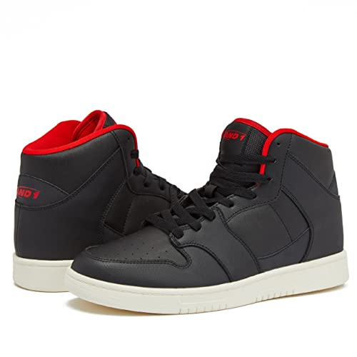 AND1 Slam Men’s Basketball Shoes, Mid Top Casual Court Sneakers for Men, Sizes 7 to 15