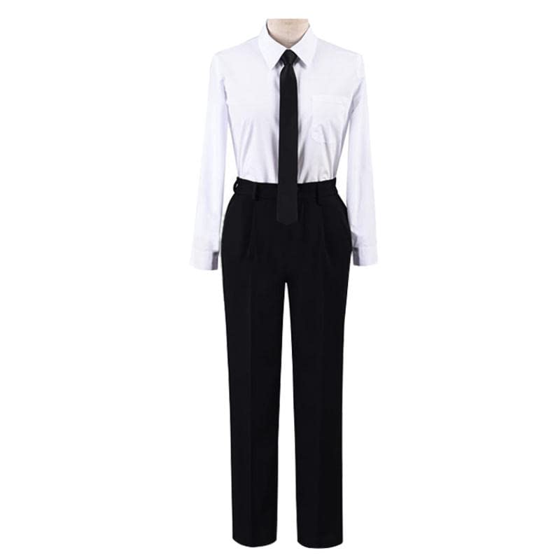 Buy Anime Chainsaw Man Makima Cosplay Costume Men Women Black Uniform