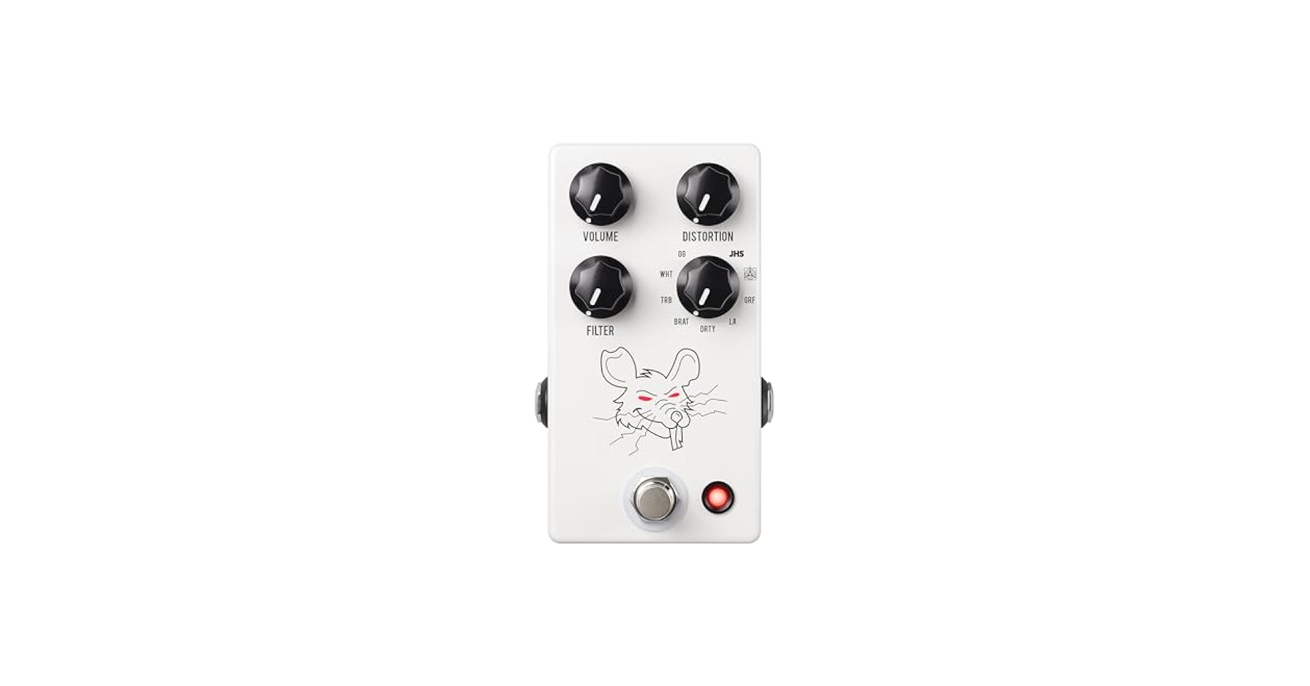 ギター JHS Pedals PackRat JHS PackRat - White Limited Edition – Harry's Guitar Shop