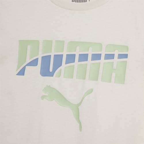 Image of Puma Boys' Short Sleeve Cotton Graphic T-Shirt, Crewneck