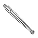 Steel Ball Tip Probe Rod for Dial Indicator, M1.6x0.35 Threaded Shank, 2 mm Tip Diameter, Stainless Steel Measurement Point for Lever Dial Indicator