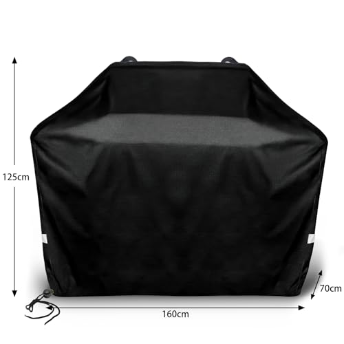 Denmay Grill Cover for Enders Monroe Pro 3/4 SIK, Boston 4 IK, Kansas 2/3/4 Burner - 600D, UV Resistant, Waterproof, Wind-Resistant - Image 2