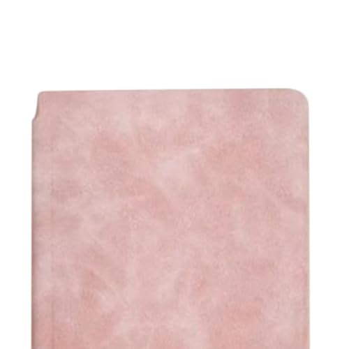 Carnet effaçable tableau blanc réutilisable avec couverture PU souple rose - 3