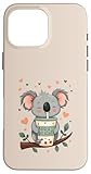 Koala’s Delight Cute Bubble Tea Animal Design Case for iPhone 16 Pro Max
