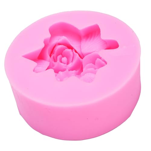 Molde de silicona Estink para decoración de pastel en forma de rosa 3D