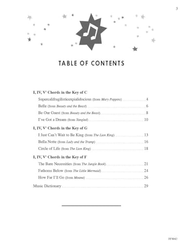 Faber Piano Adventures ChordTime Disney Level 2B: Level 2b