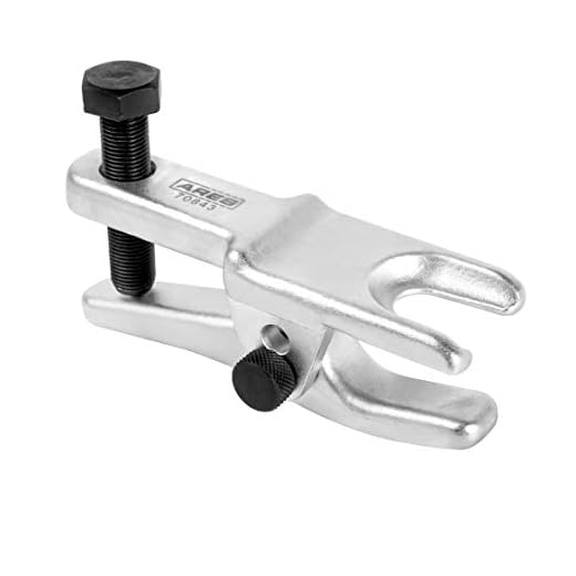 ARES 70843 - Ball Joint Separator - Tempered Drop Forged Steel Body and Offset Lever Design