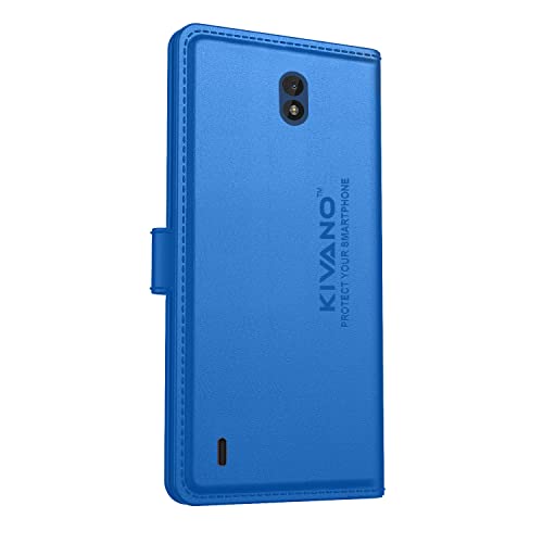 Image of KIVANO Compatible with Nokia C01 Plus Flip Cover | Leather Finish | Inside Pockets & Inbuilt Stand | Shockproof Wallet Style Magnetic Closure Back Cover Case