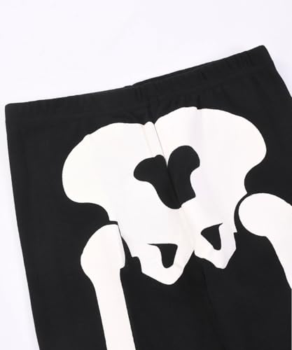 Joyond Boys Halloween Pajamas Glow-in-the-Dark Skeleton Toddler Boy Halloween PJs Kids Sleepwear 100% Cotton Size 5 Years — view 5