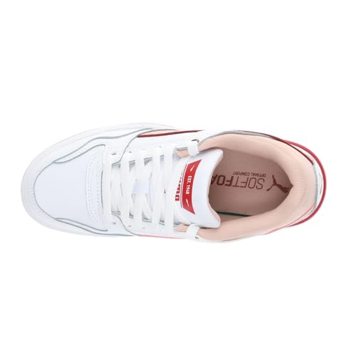 Image of PUMA Womens Rebound Retro Lace Up Sneakers Shoes Casual - White