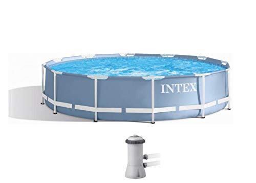 INTEX Prism Frame Pool (366 x 76 cm) -28212 with filter pump
