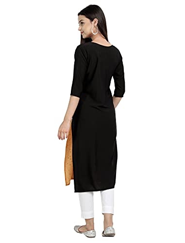 Image of Women's Crepe Regular Kurta