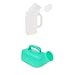 2 Stück Tragbar Urinflasche Urinal Urin-Ente mit Deckel für Reise Camping