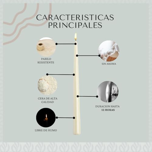 La mejor comparación de Velas y candelabros los más solicitados. 25 Imagen adicional