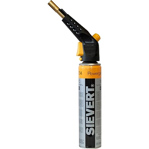Sievert Lötlampe PowerJet inklusive Druckgasdose und Standardbrenner