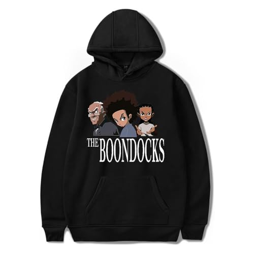 The Boondocks Merch Spring Autumn Hoodies Fashion Clothes Casual Tops Sweatshirts