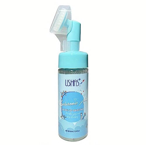 Limpiador en espuma desmaquillante - Lavado facial Bubble Skincare con cabezal de cepillo | 5.24fl oz Espuma limpiadora para el cuidado de la piel para mujeres El limpiador de espuma elimina Kerali