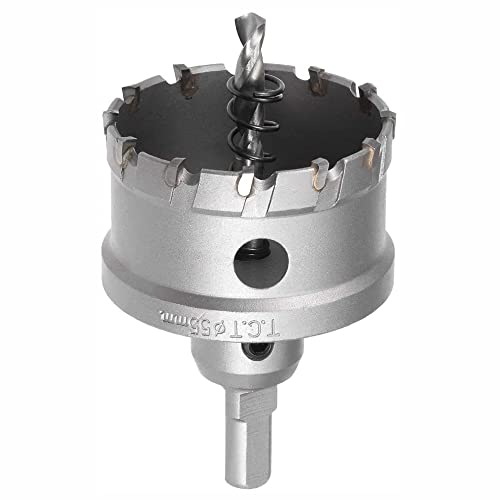 See full amazon price history chart for uptodateproducts 55mm TCT Hole Saw, 2-3/16” Cutting Diameter Tungsten Carbide Tipped Hole Cutter Opener uptodateproducts 55mm TCT Hole Saw, 2-3/16” Cutting Diameter Tungsten Carbide Tipped Hole Cutter Opener (B09QGFBWCJ) Amazon Price History, Amazon Price Tracker