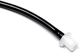 MaximalPower Twist On Replacement Black Coiled Acoustic Tube for Two-Way Radio Surveillance and Listen Only Earpiece (1 Pack)