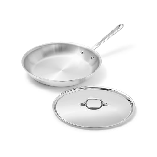 All-Clad D3® Stainless Steel 12 inch Frying Pan With...