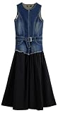 Desigual Sukienka casualowa Kobiety Vest_poplin