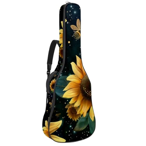 Housse guitare basse acoustique imperméable tissu Oxford étui souple 109cm